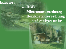 wichtige Infos